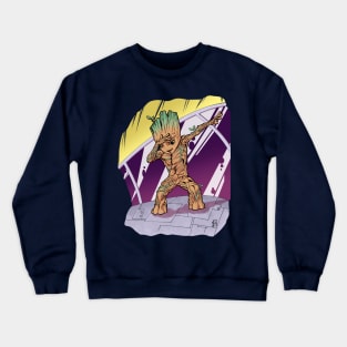 Baby Groot Dabs Crewneck Sweatshirt